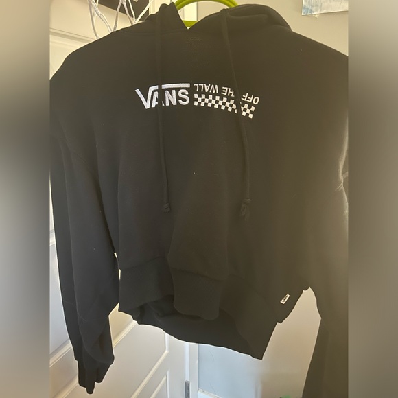 Vans Off The Wall Women’s Cropped Hoodie - Picture 1 of 1
